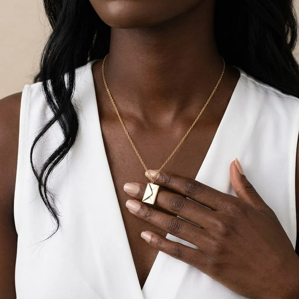 Envelope Necklace