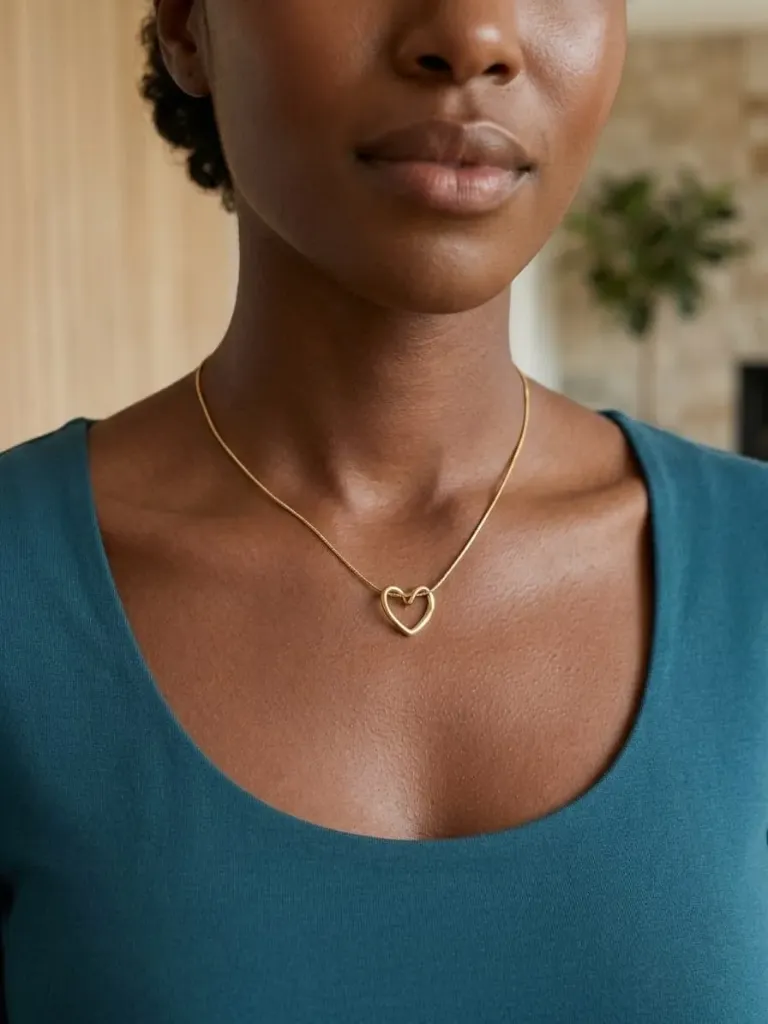 Luna Heart Necklace