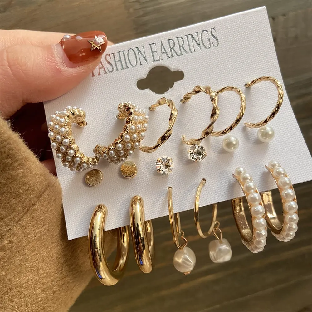 Pearl and sparkle set